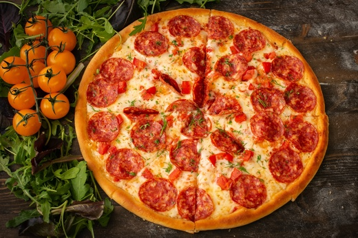 Пицца Пепперони 28 см(подарок)