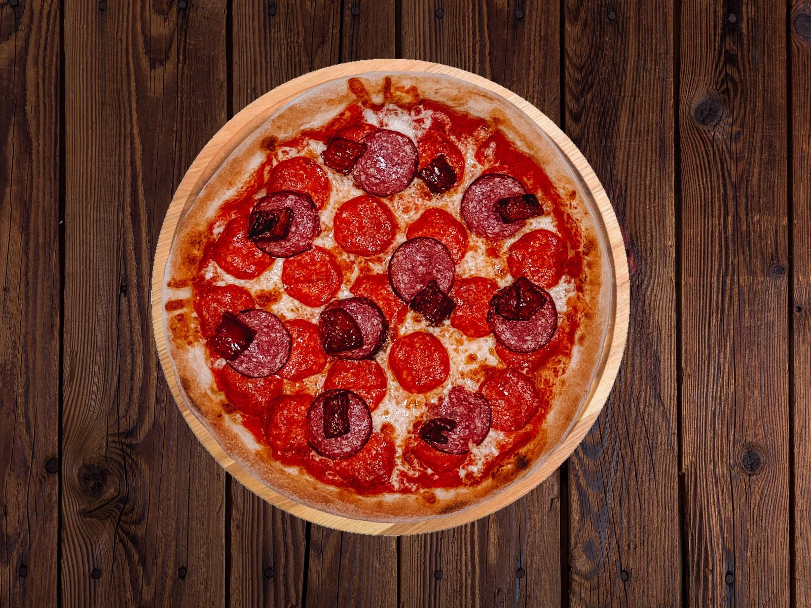 я здесь для обучения мне нужна половина из четырех пицц пепперони хорошая пицца фото 111