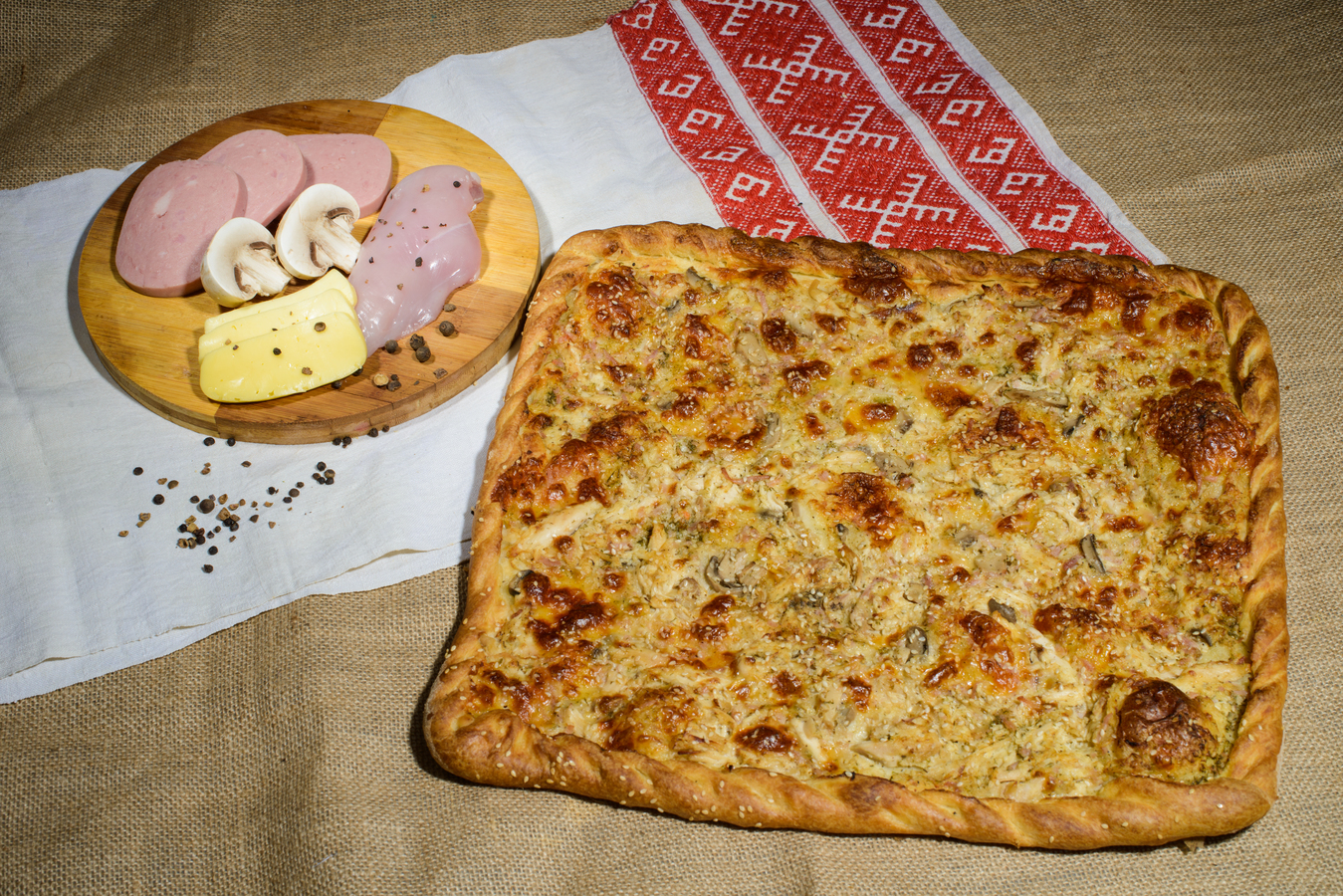 бездрожжевая пицца в духовке калорийность фото 105