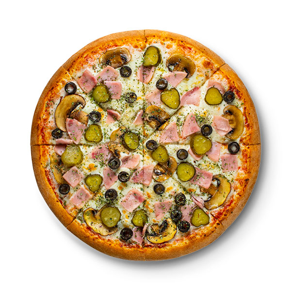 Пицца Капричоза тонкое тесто средняя (30см)