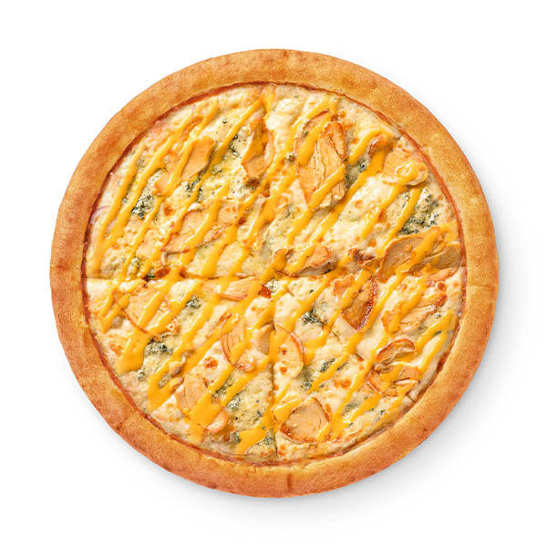 Пицца Сырный Цыплёнок традиционное тесто средняя (30см)