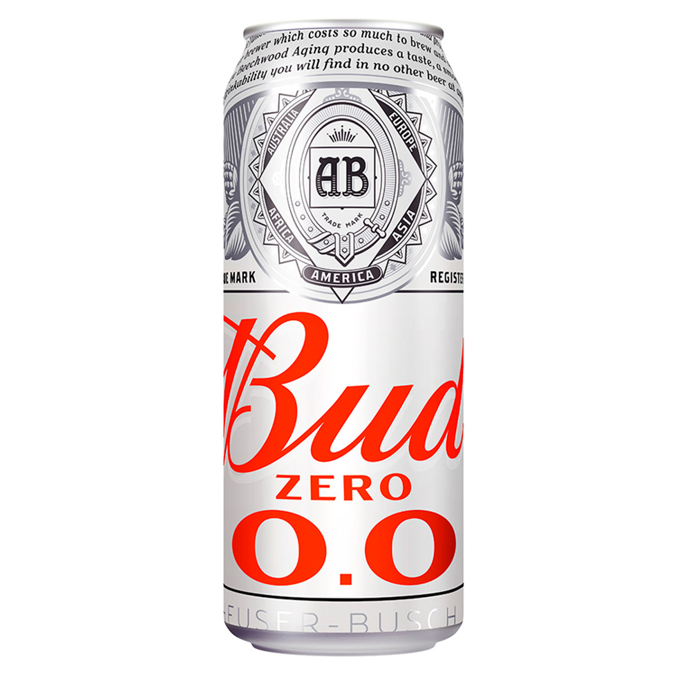Пиво безалкогольное BUD светлое 0,45