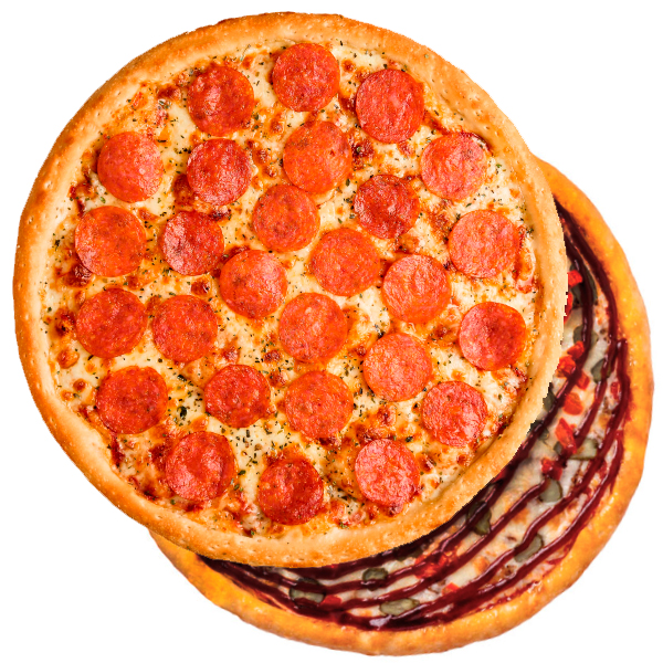 Потехин пицца. Пицца пепперони 30 см.