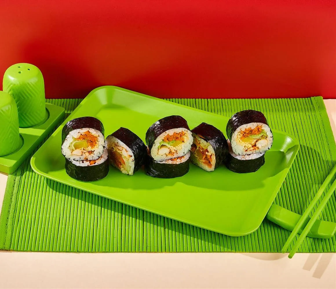 Кимпаб с куриным филе