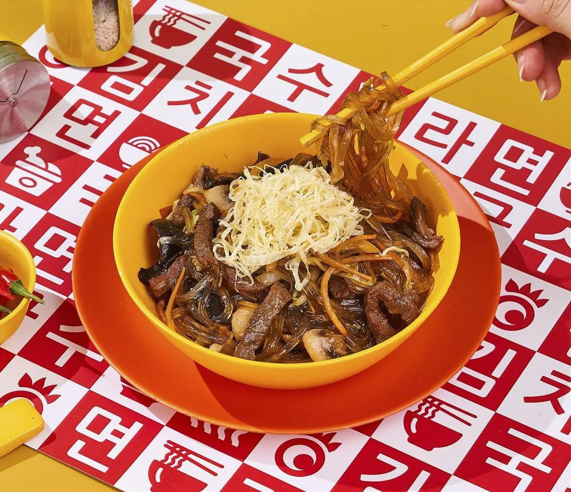 Чапче с говядиной