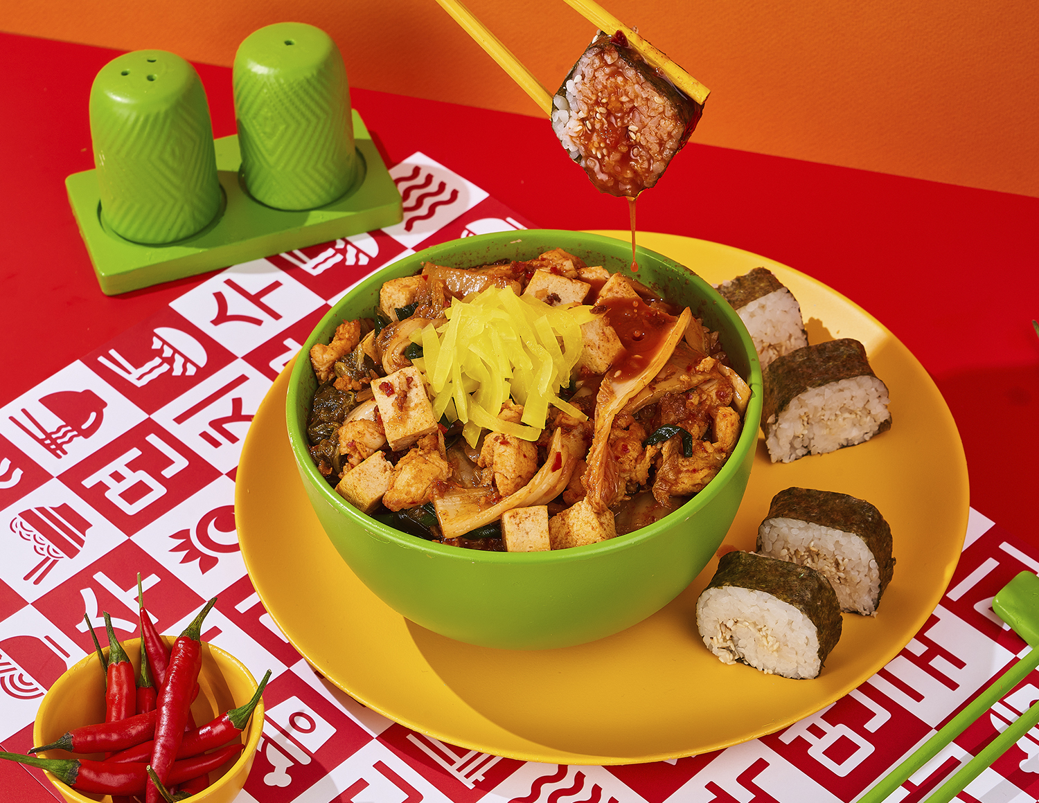 Суп острый "Кимчи Тиге"