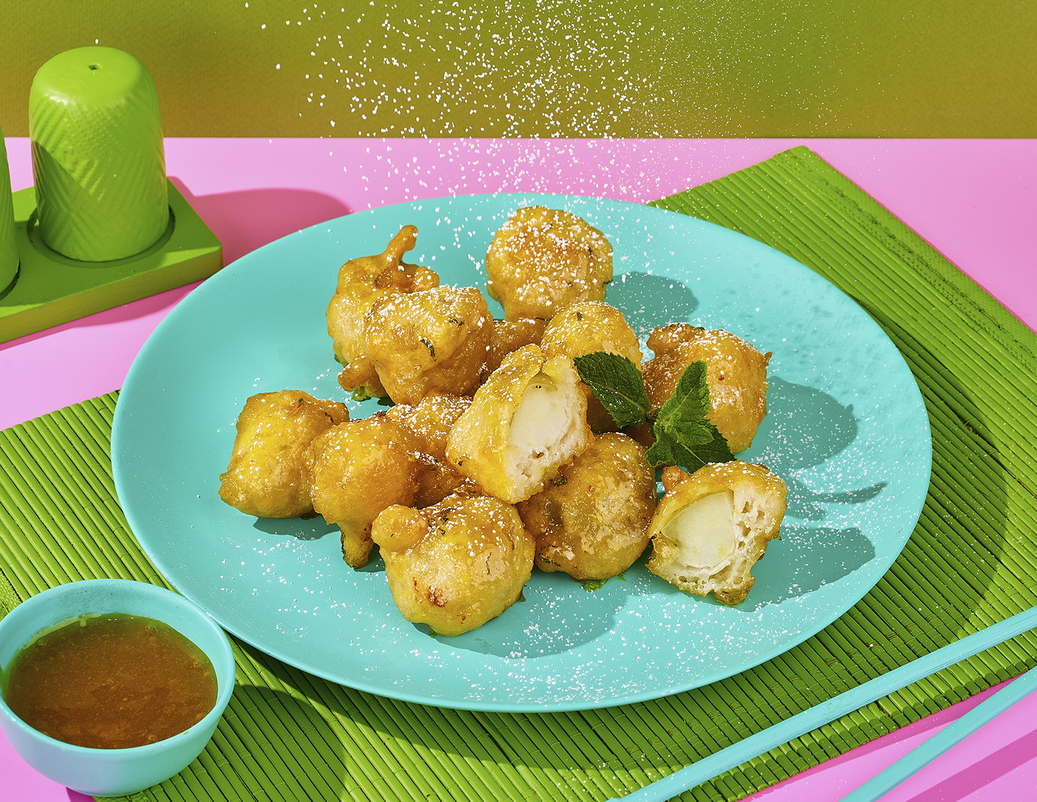 Попкорн из яблок в сиропе Манго