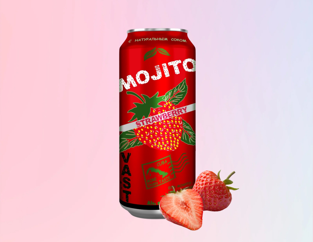 Мохито Клубничный