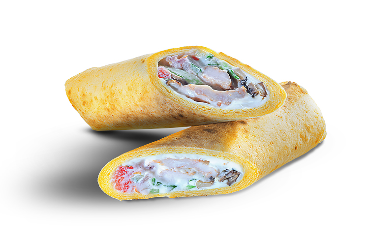 Купон БигРолл с курицей и грибами VK