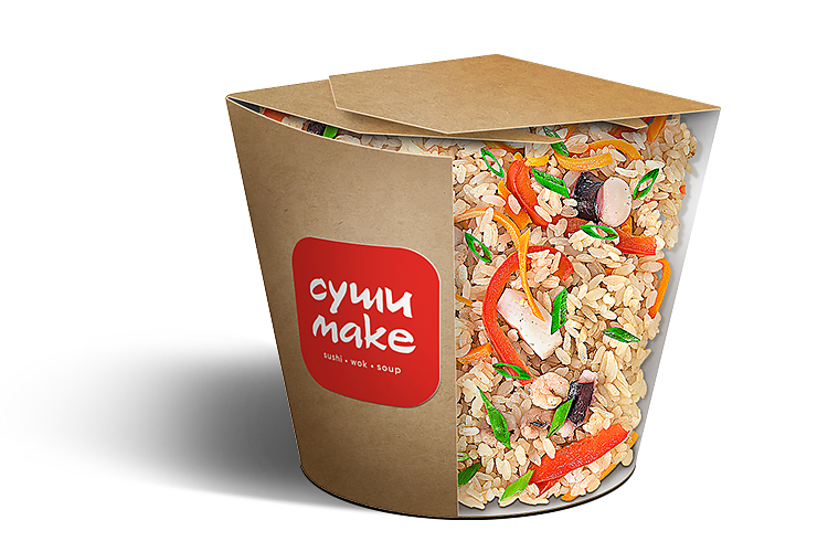 Рис с морепродуктами