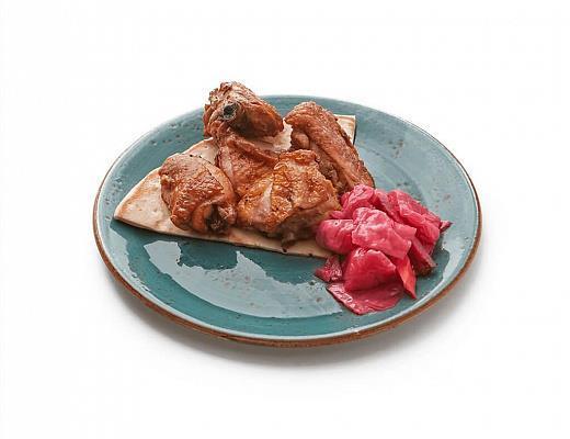 Шашлык из куриных бедер 200г. 