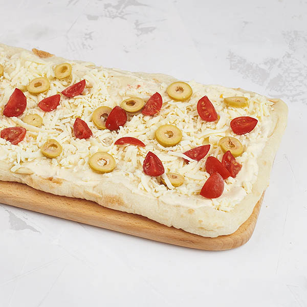 Пицца шоковой заморозки Римская с томатами и оливками