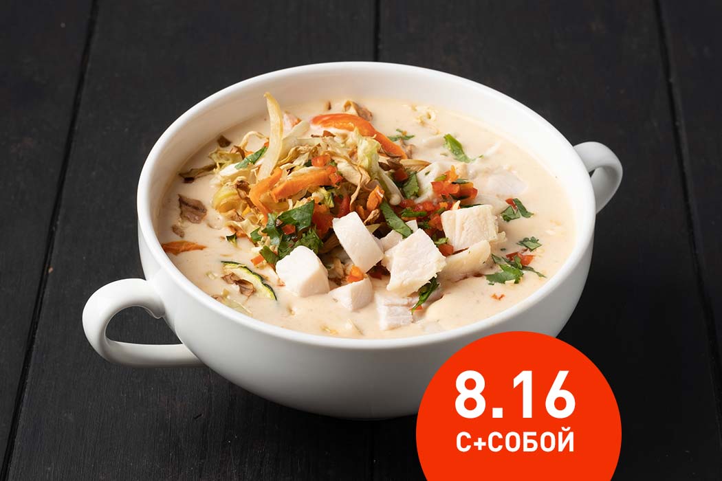 Том Кха с курицей