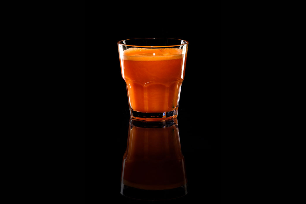 Фреш морковный со сливками