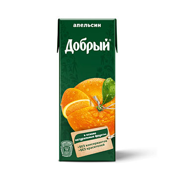 Нектар Добрый в ассортименте 0,2л.
