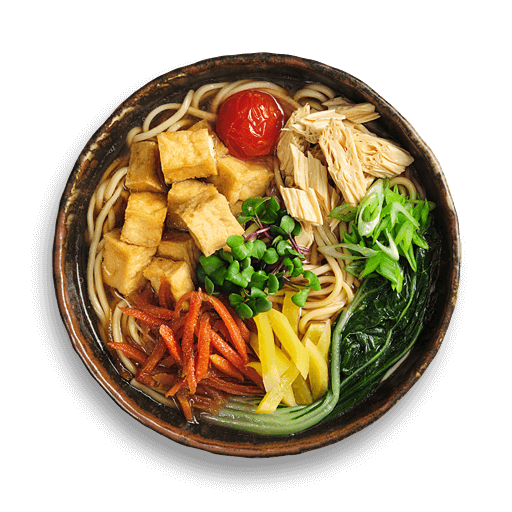 Рамэн вегетарианский с сыром Тофу 🥦 Рамэн вегетарианский с сыром Тофу 🥦